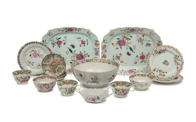 A Collection of Chinese Export Porcelain Articles