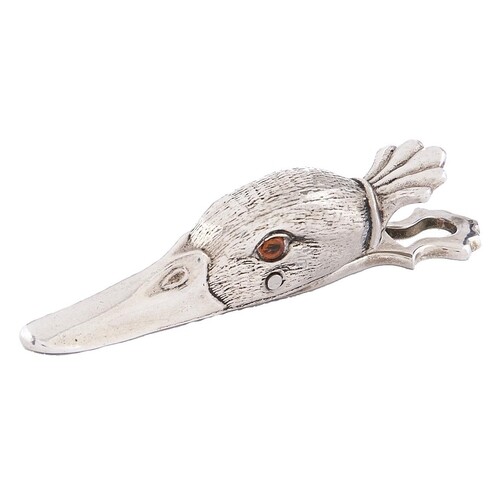 A Duck's head novelty desk clip, 20th c, in Victorian ...