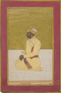 A Mughal noble, Provincial Mughal school, second...