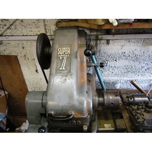 A Myford Super seven lathe which was the property of the lat...