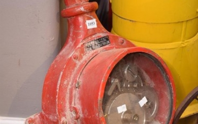 A PAIR OF 1940s MFB FIRE BRIGADE TAP AND GUAGE