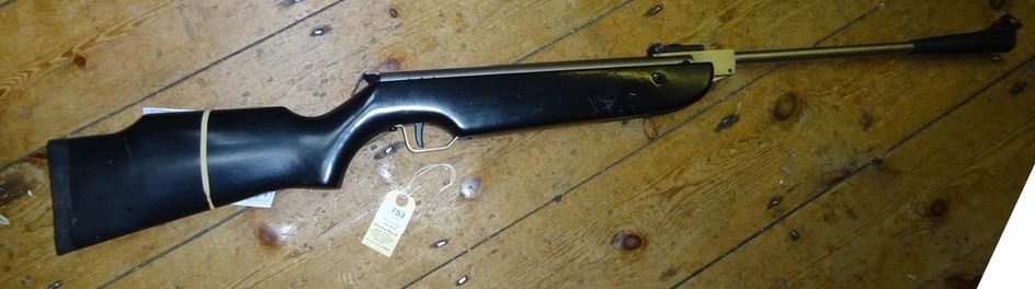 A Spanish .22” Cometa Mod 300 break action air rifle, number...