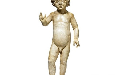 A blessing Christ child, lower Rhine, circa 1500/20