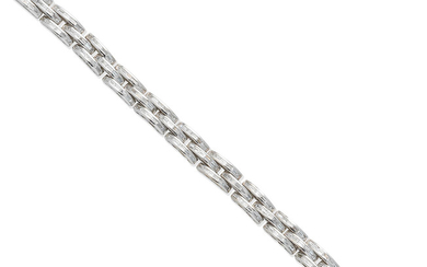 A diamond bracelet