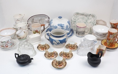 A selection of collectable ceramics, 19th century and later, to...