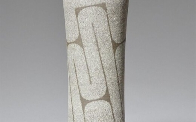 A slender vase, by Ito Shin (born 1955). Tochigi prefecture,...