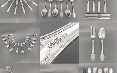 ARGENTERIA VICENTINA - Cutlery set (45) - .800 silver