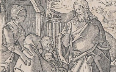 Albrecht Dürer (1471 - 1528) "Christ prenant le congé