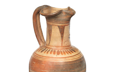 An Italo-Geometric pottery oinochoe