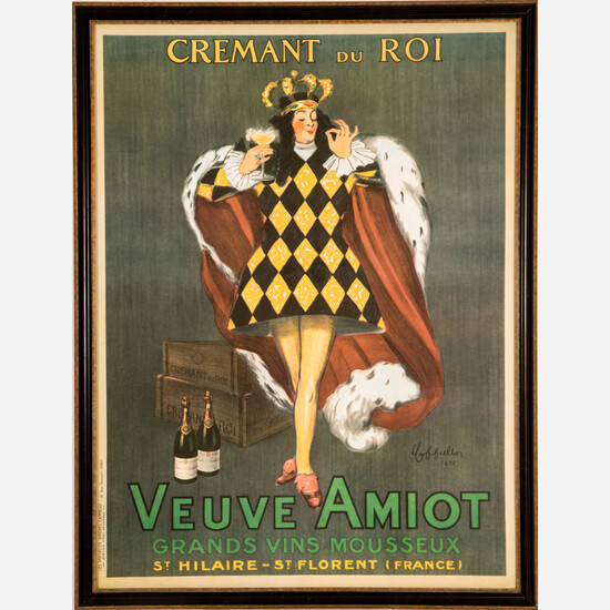 An Offset Litho Reproduction, Leonetto Cappiello Cremant du Roi-Veuve Amiot, Poster