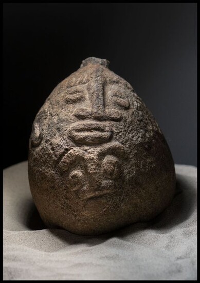 Ancestor figure (1) - Stone - Dogon - Mali