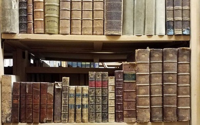 Antiquarian. A collection of 17th to 19th century literature, approximately 75 volumes