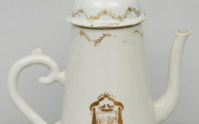 Antique Chinese Export Porcelain Teapot