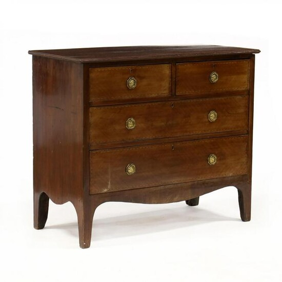Antique English Mahogany Chest of Drawers