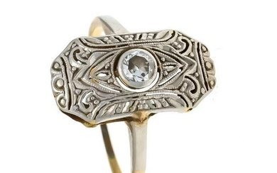 Art Deco ring GG / WG 585/000