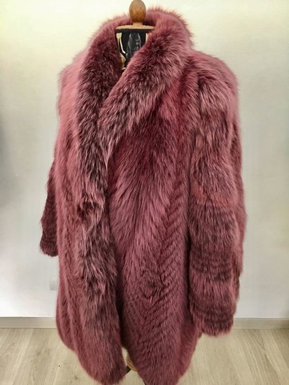 Artisan Furrier with Saga Fur - Frosted Fox, New100144 - Fur coat - Made in: Italy