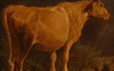 Attribué à Jacques Laurent AGASSE (Genève 1767 - Londres1849) Vache...