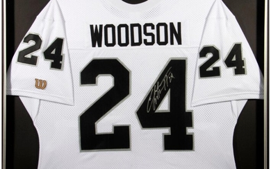 Autographed Charles Woodson Jersey