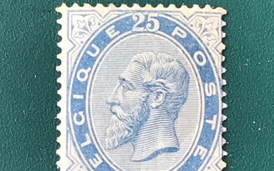 Belgium 1883 - 25 centimes King Leopold II - OBP / COB 40