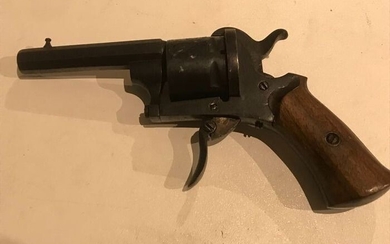 Belgium - 19th - Pinfire (Lefaucheux) - Revolver - 7mm Cal