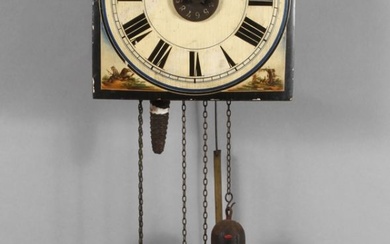Black Forest sign clock