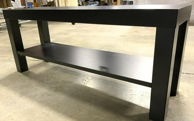 Black Low Table Wall Shelf
