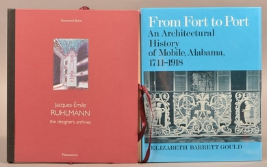 Books on Furniture Interior Design & Alabama Arch
