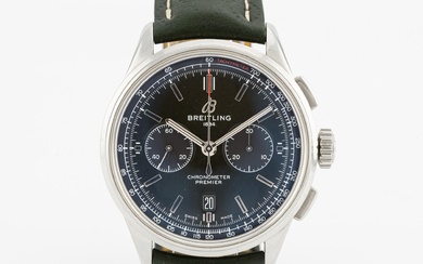 Breitling, Premier, Bentley, chronograph, wristwatch, 42 mm