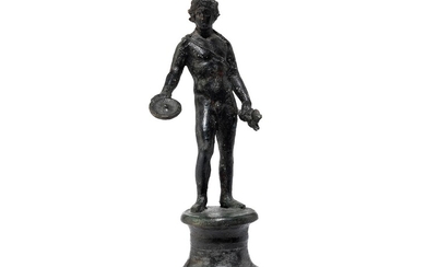 Bronzefigur des Apollo
