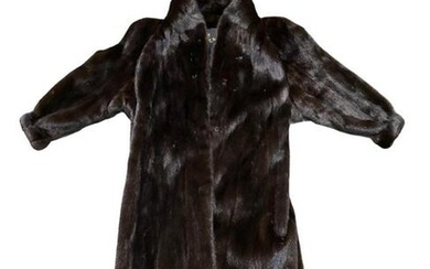 Burkholder of Ottawa, Canada Real Mink Fur Coat