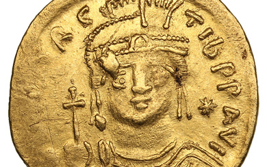 Byzantine Empire, Constantinople AV Solidus - Maurice Tiberius (AD 582-602)