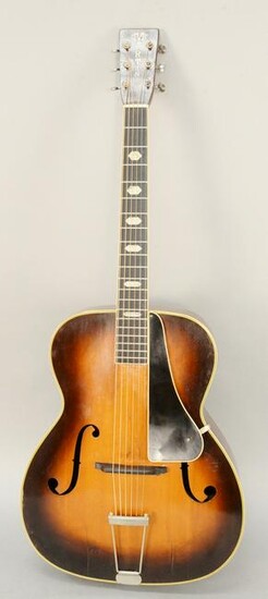 C.F. Martin F-2 acoustic guitar, 1940-1942, archtop