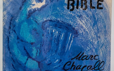 CHAGALL Marc. Bible. Marc Chagall. Paris, éditions de la revue Verve, 1956. Grand in-4, numéro...
