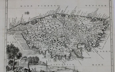 CORSE (20) – XVIIIe siècle. Carta Geografica... - Lot 53 - Eric Caudron