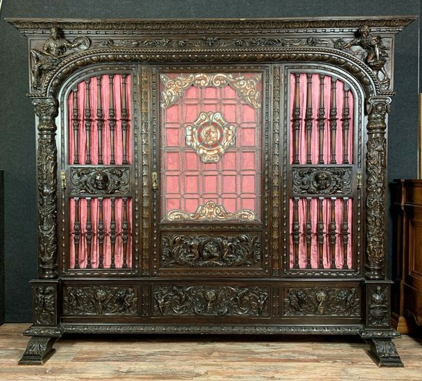 Cabinet, for Castle Library - Renaissance Style