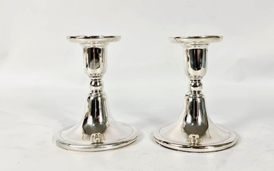 Candlestick, 11cm - .833 silver - Portugal - Mid 20th century