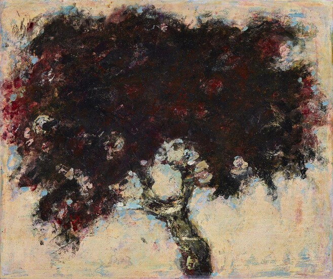 Catherine Phelan, British b.1963 - Flowering Cherry, 2001; acrylic on canvas, signed on the reverse 'C Phelan', 25.2 x 30.3 cm (ARR) Provenance: with Art First Contemporary Art, London (according to the label attached to the reverse of the frame);...