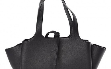 Céline - Baby Grained Calfskin Small Tri-Fold Bag Black Clutch bag