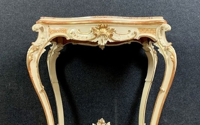 Ceremonial table in lacquered and gilded wood - Louis XV Style - Wood - Late 19th century