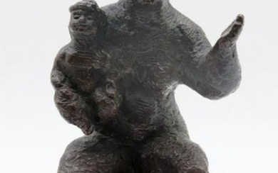 Chaim Gross "Mother & Child" Bronze Sculpture