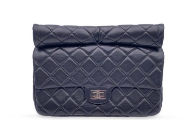 Chanel - Black Quilted Leather Reissue Roll 2.55 Clutch Bag - Clutch bag