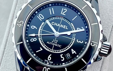 Chanel - NO RESERVE PRICE - J12 Ceramic Automatic Black - No Reserve Price - P.R.S. 33057 - Unisex - 2000-2010