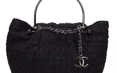 Chanel - Tweed Boucle Knitting Handbag Handbag