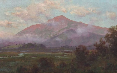 Charles Dormon Robinson Painting Mt Tamalpais