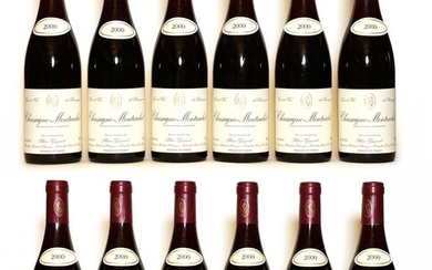 Chassagne Montrachet, 1er Cru, Blain-Gagnard, 2000, twelve bottles (boxed)