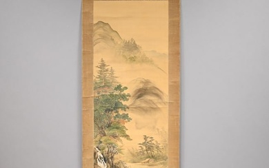 Chinese Scroll Painting on Paper