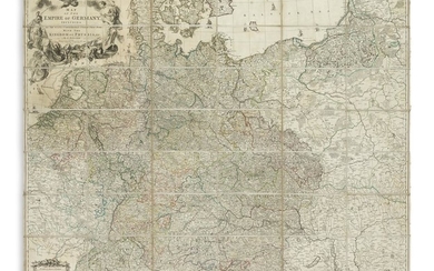 DELAROCHETTE, LOUIS STANISLAW d'ARCY. Map of the Empire of Germany, Including All the...