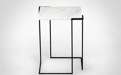 DFlab Studio - Side table - GravitY - Marble, Carrrara marble
