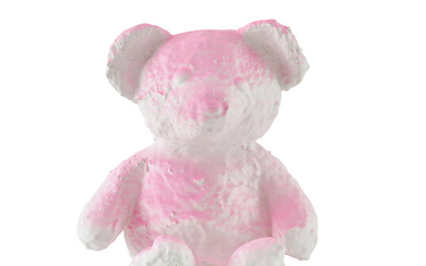 Daniel Arsham (b. 1980) Cracked Bear (Pink)