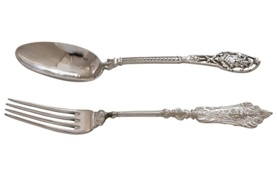 Dessert spoon and fork | Dessertbesteck zweiteilig